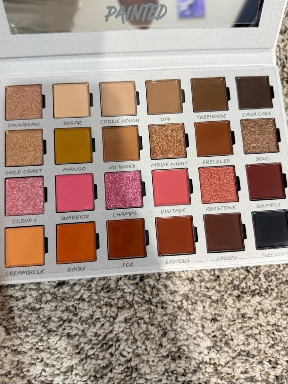 Painted Basic Canvas eyeshadow palette unused